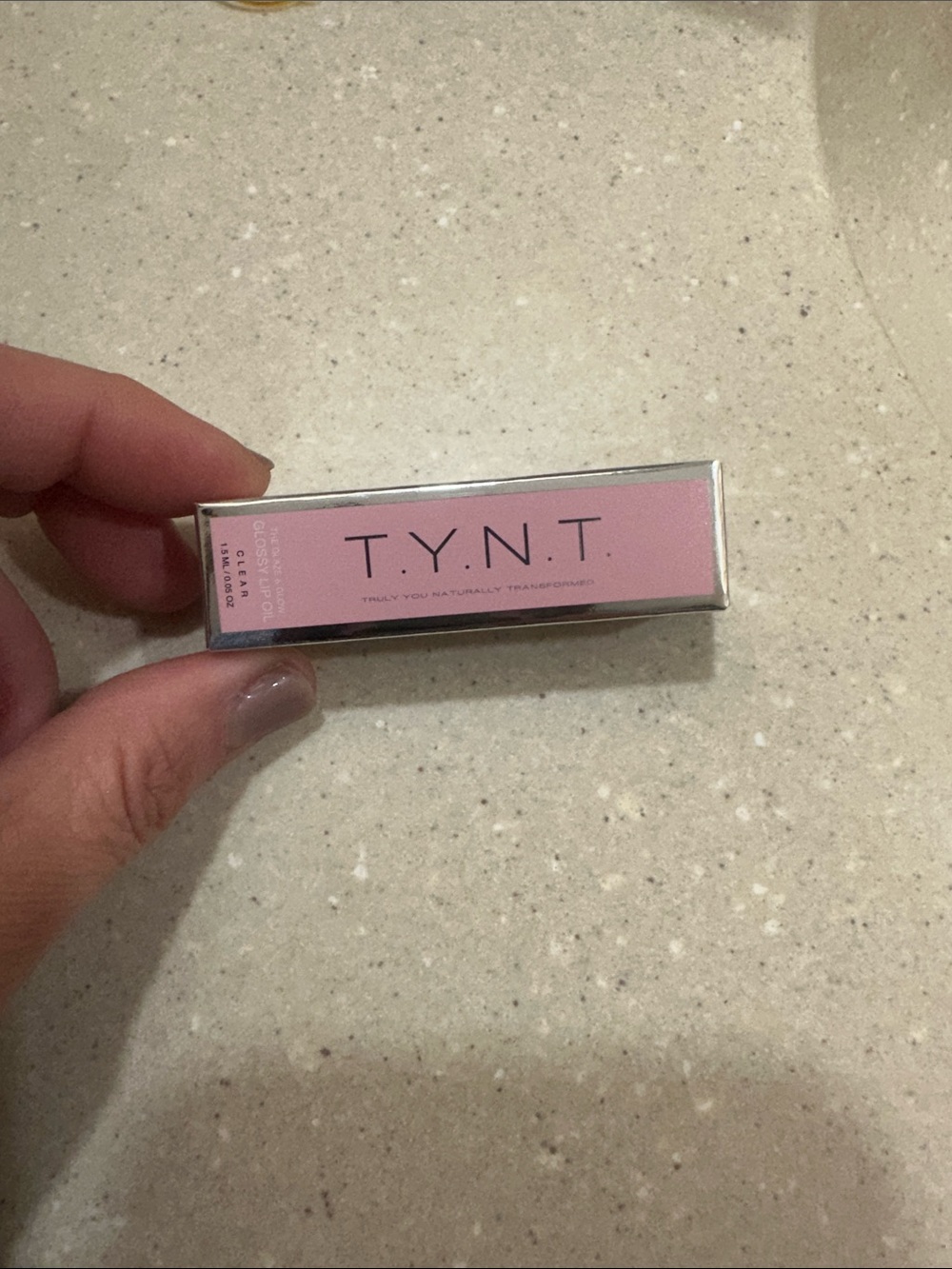 T.Y.N.T. Creamy Pink Lip Gloss - Soft Pink Shine